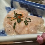 鮨 こん藤 - カワハギ肝あえ
