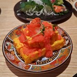 海鮮居酒屋 魚政 - ふわとろ明太出汁巻き玉子