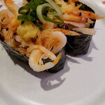スシロー - 料理写真:・釜揚げ桜えび軍艦 180円