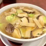 華吉 - 椎茸そば(1,050円)