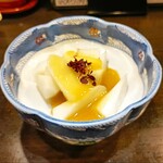 ただ - 料理写真:春は山菜。ウドの酢味噌和え最高♡