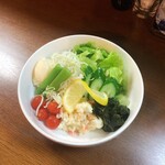 海鮮処 横手屋 - サラダ盛合（ハーフ）