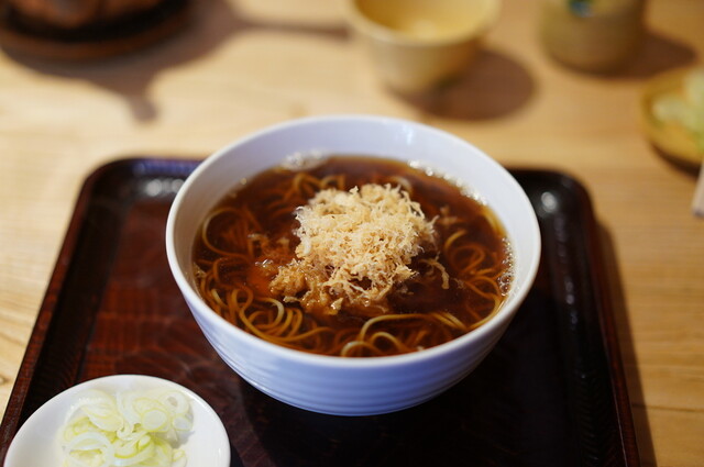 Namiki Yabu Soba restaurant in Tokyo, Japan