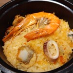 TAOYA - 料理写真:晩ご飯の地中海風パエリア