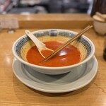 希須林 - 担々麺 大辛1,150円　食後