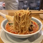 希須林 - 担々麺 大辛1,150円　麺リフト