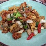 Lean on Tree - ソフトシェルクラブの黒胡椒炒め