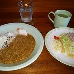 ワラビカフェ - 日替わりキーマカレー