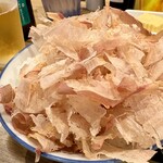 日光丸食堂 - カツオぶしが、こんなに豪勢に