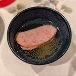 牛タン 馬刺し 特選和牛 ぶれゑめん - お通し ポトフ