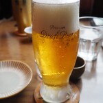 おじさんと日本酒 - 生ビール