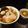 横浜中華そば 維新商店 - 特生姜醤油そば & 鰹節月見めし