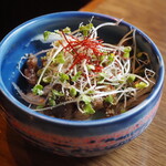 おじさんと日本酒 - 紀州鴨 山椒煮