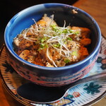 おじさんと日本酒 - あん肝ガリバターソテー