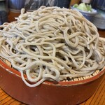 刀屋 - メタクソに盛られたもりそば（普）はそばの風味が絶賛