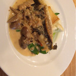 エマーブル - ランチの魚料理(平目)