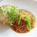 ポエシア - 根室産毛蟹のバベッティーニ　