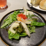 川越薪火料理 in the park - ランチ（サラダ）