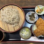 辰巳屋 - ミニソースカツ丼ともりそば