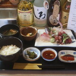 魚処 いしまつ - 料理写真:刺身定食
