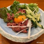 牛たん炭火焼 仁 - 料理写真:牛たんユッケ