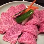 焼肉 炭火亭 神楽坂店 - イチボ＆上ロース
