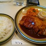 レストラン・タカヤマ - ポークカツレツセット980円♪