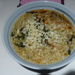 爽亭 - 料理写真:さくらエビ山菜そば（たぬき入り）　600円