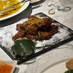 草山夜未眠景觀餐廳 - 豚肉は甘辛煮込みです。