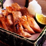 吉祥庵 - 日南鶏の炭火焼　柚子胡椒を添えて　780円