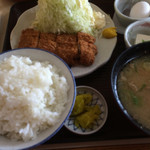 Katsu tei - 2015.1　ヒレカツ定食1330円