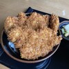 とんかつ政ちゃん - 料理写真:一切れロースとヒレを取替えっこしたよ丼