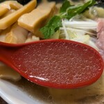 手打ち正麺 Hachimitsu - スープ