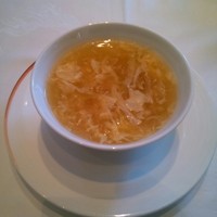 龍天門 - たまごと野菜のスープ