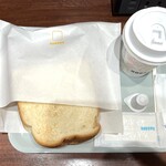 ドトールコーヒーショップ - 料理写真:モーニングセットA（ハムタマゴサラダ・ブレンドコーヒーR）