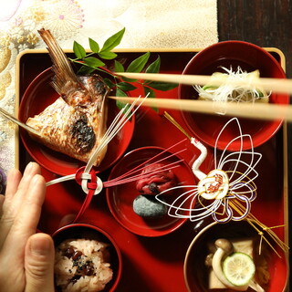 結婚顔合わせやお食い初め、接待など幅広いシーンで。