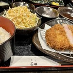 とんかつ上善 - 特上ロースかつ定食（170g）