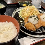 とんかつ上善 - しぐれヒレかつ定食（110g）