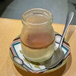 鳥一代 - ほうじ茶プリン