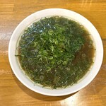 中華そば 冨士屋 - 料理写真:ネギ中華（チャーシュー抜き）