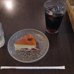 Année - フランボワーズのチーズケーキとアイスコーヒー(2014.09)