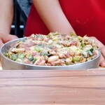 您好 - 包む前の餃子の具