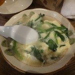 とりきん - ニラ卵とじ