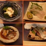 おたべや - ちょっとおなかへったコース７品２０００円を選択