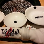 Yakiniku Toraji - お皿がカワイイ