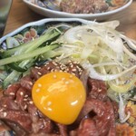 黒毛和牛ホルモン 大衆焼肉しんすけ - 