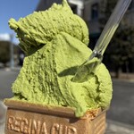 豊上モンテリア Sweets & Gelat - 料理写真:抹茶をふんだんに使った信州ならではの濃厚ジェラート
