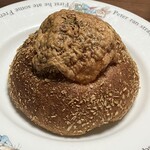 Merci life organics - 料理写真:牛すじ入りメルシーチーズカレーパン＠302円