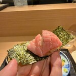 目黒 ながもと - マグロ手巻き！