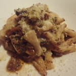 フィオッキ - 2014/12  ピーチ（もちっとしたセミロング手打ちパスタ）葦とラグーボロニェ−ゼで